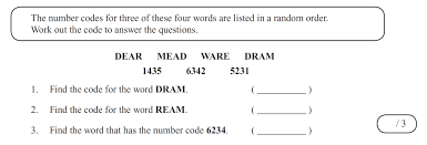 This worksheet is about ordinal numbers and some real life applications of them, such as alphabetical order, order of the days. Verbal Reasoning Alphabet Word Codes Type N Gaggle Academy