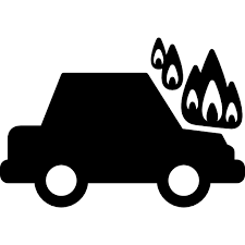 Free fire is the ultimate survival shooter game available on mobile. Free Icon Car On Fire