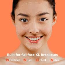 LitBear Pimple Patches for Face, XL Hydrocolloid Face Mask for Acne with  Witch Hazel Oil, 10 Large Pimple Patches for Zit Breakouts