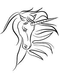 Die vorlagen sind alle im dina4 format. Ausmalbild Einhorn Kopf Zum Gratis Ausdrucken