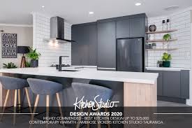 From the granny flat kitchenette to the designer show home, we can provide a kitchen that will complement and add value to any home without breaking the bank. Kitchen Studio Design Awards 2020 Contemporary Warmth By Ambrose Vickers