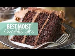 This Moist Chocolate Cake Recipe Is Seriously The Best Chocolate Cake You Ll Ever Make It S Eas Chocolate Cake Recipe Moist Cake Recipes Chocolate Cake Recipe