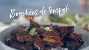 bouchees de tempeh pour l apero recipe tempeh food vegan recipes