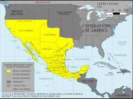 Feb 2 1848 Treaty Of Guadalupe Hidalgo Zinn Education Project Mexican American War Mexico Map California History