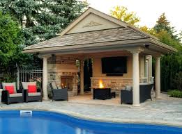 For larger image size and more details, simply click the image. 20 Pool House With Bathroom Magzhouse
