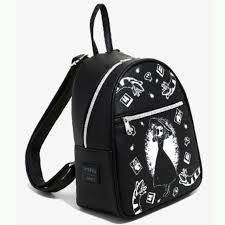If you're going for a strange and unusual aesthetic, then this mini backpack is a perfect fit! Loungefly Bags Loungefly Beetlejuice Chibi Lydia Mini Backpack Poshmark