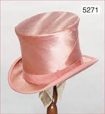 Cylinder From The 30s With Pale Pink Silk Minimal Jun 08 2013 Ladenburger Spielzeugauktion Gmbh In Germany Pink Silk Pink Hat Pink