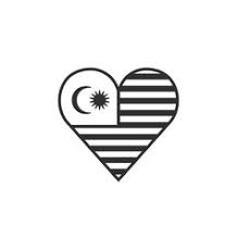 Also, find more png clipart about malaysia clipart,american flag clip art,traditional clipart. Flag Heart Malaysian Vector Images 61