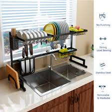 teraves stainless steel dish rack
