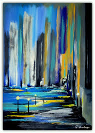 Acryl Leinwand 50 Cm X 70 Cm X 1 5 Cm Preis 490 Euro Dark City 2 Art Painting Art Painting