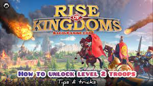From here go up the leadership tree and go for strategic prowess which will now buff your troop's defense every time when you use a skill (and with all the additional skill you get from the other talents that's happening. How To Unlock Level 2 Troops In Rise Of Kingdoms Rok Gameplay Youtube