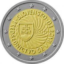2 Euro Eu Prasidentschaft Euro Pragung Slowakei