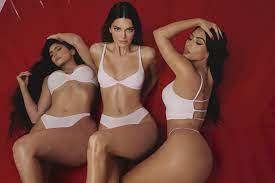 I swapped out all my favorite skincare products for kylie jenner's new skincare line kylie skin. Kardashian Jenner Sisters Model Skims Valentine S Day Line Popsugar Fashion