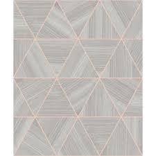 Check spelling or type a new query. Arthouse Veneer Triangle Grey Rose Gold Geometric Triangle Wallpaper 901703