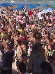 It has so much more to offer throughout the year, however, and grows in popularity among families over the summer. Masks Off Social Distancing Gone As Party Goes On At South Padre Island Woai
