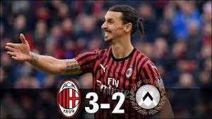 Ac Milan Vs Udinese 3 2 All Goals Extended Highlights 2020 Acmilanvsudinese3 2 Allgoals Extendedhighlights 2020 En 2020 Ronaldo Champions Neymar