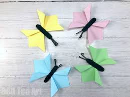 Download How To Make A 3d Butterfly Out Of Paper Step By Step Red Ted Art Make Crafting With Kids Easy Fun