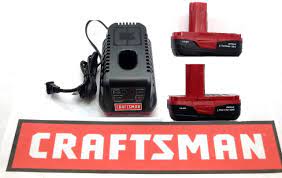 This craftsman 20v max starter kit includes (2) 2ah lithium battery packs that each provide up to 1.5x longer runtime than a standard 20v max lithium battery. Craftsman C3 19 2 Volt Lithium Ion Battery Charger 5336 With 2 5166 Batteries Bulk Packaged Amazon Com