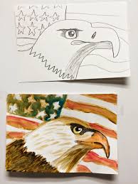 Smart Class Father S Day Coffee Painted Sepia Eagles Patriotic Art Ideas Eagle Art Coffee Painting