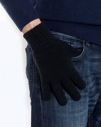 Mens womens winter knit touch screen thermal insulated finger mitten gloves lottop rated seller. Men S Pure Cashmere Gloves Maisoncashmere