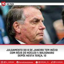O ex-presidente Jair Bolsonaro tentou suspender os depoimentos dos acusados  pela tentativa de golpe, mas depoimentos foram mantidos. Leia a matéria no  portal HCNoticias.com.br (Link na publicação) #HCNoticias #JairBolsonaro