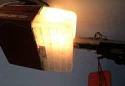 Changing The Light Bulb Garage Door Opener Overhead