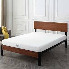 Cool Gel Memory Foam 6 Inch Mattress Furniture Topper Bed Top Plush Home Queen Mattress Buying 6 Inch Mattress Mattress Buying Guide