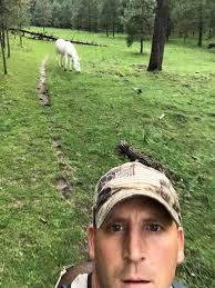 Hunting elk near Quemado, New Mexico