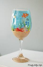 Pin On Hand Painted Wine Glass