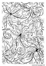 If you follow my blog regularly, you'll notice that some time ago i published a post about flowers coloring pages. Adult Leaves Coloring Pages Printable