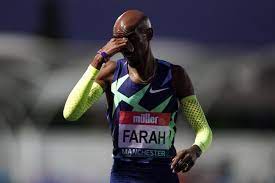 Mo farah will not race for a third successive 10,000 metres gold medal in tokyo this year after he again failed to make the olympic qualifying time in the british athletics championships on friday. Wlprmjaxrkcm2m