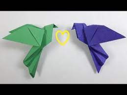 Diy paper toys easy paper birds | diy easy paper craftshow to make paper toyshow to make paper birdhow to make a paper bird# # #___greeting cards | how to ma. How To Make A 3d Paper Birds Easy Origami Birds Ideas Diy Simple Paper Bird Making For Beginners Youtube