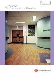 They're not just door + wall protection products they're ding diminishers. C S Acrovyn Wall Door Amp Corner Protection Construction