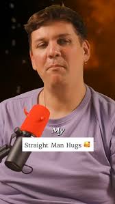 Dane has cracked the code of the straight man hug! 🔓, Catch Welcome to  Hell wherever you get your podcasts, or follow the link in our bios xoxo  😈👼🏼