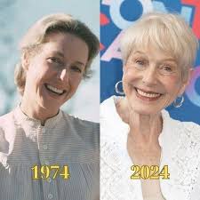 Karen Grassle as Caroline in the Little House On The Prairie