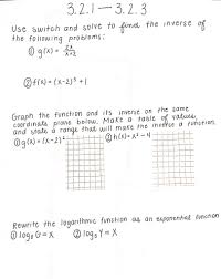 › free precalculus lessons and worksheets. Inverse Functions Worksheet With Answers Precalculus