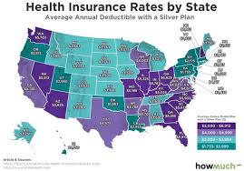 Mapped The Cost Of Health Insurance In Each Us State Best Health Insurance Health Insurance Cost Health Insurance