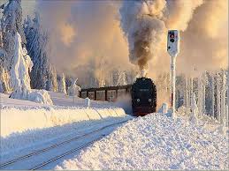 Pin By Dolls In Dolls Babushkas Babus On Nature Winter Scenes Train Photo