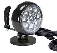 Hand Magnetic LED Spotlight - Adjustable Tilting Base - 30 Watts - 215,000  Candlepower