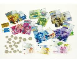 Banknoten und münzen zum lernen, spielen. Ubungsgeld Schweizer Franken Das Ubungsgeld Betzold Ch