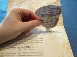 The card can be made in three styles: How To Easily Make Your Own Awesome Pop Up Wedding Invitations Offbeat Bride