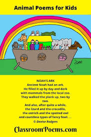 Animal Poems For Kids Funny Poems For Kids Funny Poems Kids Poems