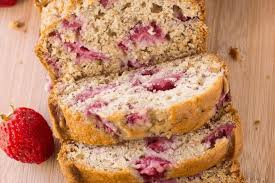 Method preheat the oven to 180c 160c fan gas 4 and grease and line a 900g 2lb loaf tin with baking parchment or use a loaf tin. Strawberry Banana Bread The Recipe Critic
