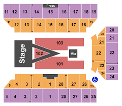 Floyd Maines Veterans Memorial Arena Seating Chart Binghamton