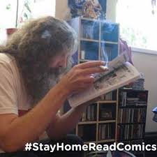Time to Stay Home and Read Comics. Order... - Floating World ...