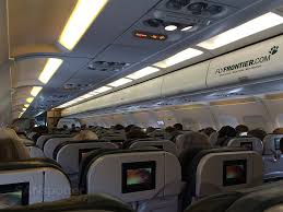 Britain's new high speed train: Frontier Airlines A319 Standard Seat San Diego To Denver Sanspotter