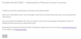 Humble bundle is one of the top rated domain to enjoy games and one can also buy series for playstations and system based games. Humble Software Bundle Learn Python Programming With Pycharm Object Orientated Python Humble Bundle