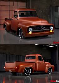 My father and i always talked about restoring an old truck together and unfortunately he passed away last year and it made me realize how short life is so i bought a 1955 ford f100 which is the same year my dad was born. Custom Build 1955 Ford F 100 Ford Pickup Classic Cars Trucks Vintage Trucks
