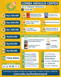Lomba Menulis Cerpen Total Hadiah 10 Juta Tulis Me Info Lomba Menulis