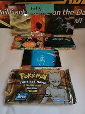 Pokemon the first movie cards. Topps Pokemon The Movie Trading Card Pack For Sale Online Ebay